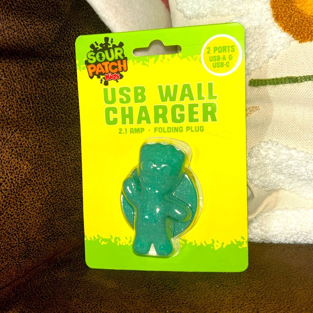 Sour patch kids wall charger NEW